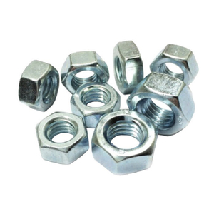 DIN934 Hexagon Nuts High Strength Carbon Steel，Blue White Zinc