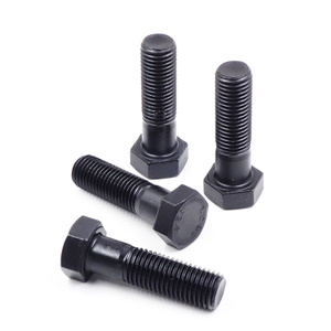 DIN931 Hexagon Head Bolts Partially Threaded（black）