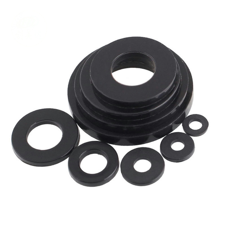 DIN125 Black High Strength Flat Washer For Hexagon Bolts And Nuts